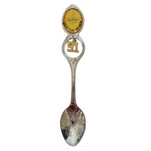 Flamingo Hilton Laughlin, Nevada Souvenir Spoon Etched State Landmark - $4.94