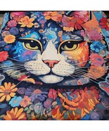 Cat Blanket Beach Picnic Pool Ocean  60 x 80 inch Large Soft Throw Overs... - $54.02 CAD
