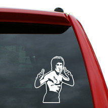  Bruce Lee Vinyl Decal | Color: White | 5&quot; tall - £3.97 GBP