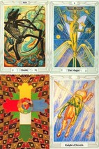 Thoth Tarot Deck Instant Download Aleister Crowley Tarot Gift Crowley Tarot Prin - £2.13 GBP