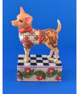 Jim Shore CHEECH Chihuahua Dog Figurine 2005 Heartland Creek Enesco - $14.85