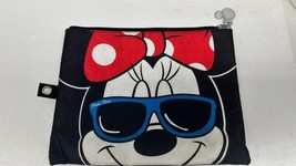 Disney Minnie Mouse Travel Makeup Bag Cosmetic Pouch Toiletry  Lot Of 2 - $181.13 MXN