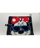 Disney Minnie Mouse Travel Makeup Bag Cosmetic Pouch Toiletry  Lot Of 2 - $181.13 MXN