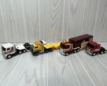 Buddy L Vintage Mack Semi Truck Trailer Toy lot NASA Red Yellow used - $39.59