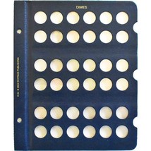Whitman Blank Page Dime Coin Holder for Classic Albums - $211.33 MXN