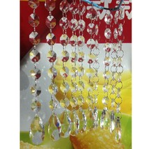 12Pcs Crystal Bead Prism Hanging Strand For Wedding Manzanita Centerpiec... - £13.47 GBP