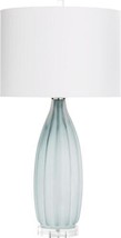 Table Lamp Cyan Design Blakemore 1-Light Gray Off-White White Glass Cotton - £760.98 GBP
