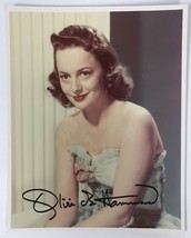 Olivia de Havilland (d. 2020) Signed Autographed Glossy 8x10 Photo - £117.98 GBP