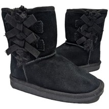 Koolaburra by UGG Toddlers Black Boots Size 10 Kids Victoria Short 1090330 - $39.50