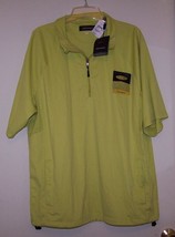 GREG NORMAN Playdry Weatherknit Shirt - Sz Large - Lime Green - NWT! - £19.68 GBP