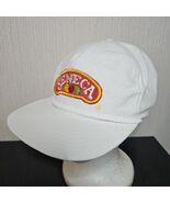 Vintage Corded 5 Panel Dad Hat White Seneca Embroidered Made in USA Snap... - €24,71 EUR