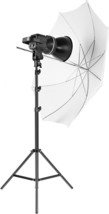 Gvm 80W Led Video Light, Umbrella Lighting Kit Cri97+ 5600K, Outdoor Shooting - £135.08 GBP