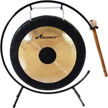 Arborea Gong Chau Gong Includes Gong Stand &amp; Hanging String Mini, 12&quot; Ch... - £114.15 GBP