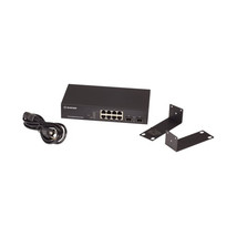 Black Box LGB710A THIS LAYER 2 WEB SMART SWITCH INCLUDES 8 10-/100-/1000... - $253.76