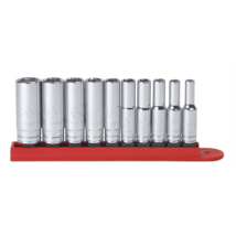 GearWrench 10 Piece 1/4 Inch Drive 6 Point Mid Length SAE Socket Set - $1,899.52 MXN