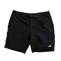 The North Face Black Breathable Hiking Trail Shorts Zipper Pockets Mens 38 - £16.50 GBP