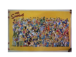 The Simpsons Poster Cast Shot - £60.20 GBP