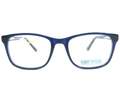 Robert Mitchel RMJ 8000 BL Kids Eyeglasses Frames Blue Square Full Rim 4... - £21.89 GBP