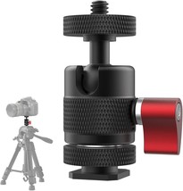Compatible With Dslr Cameras, Tripods, And Monopods Aluminum Ball Head Mount - £25.13 GBP