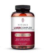 Vitasei Liver Complex Health Formula Supplement Natural Antioxidant Milk... - £46.09 GBP