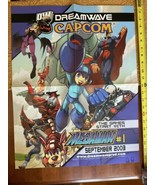 Megaman #1 Promo Poster 17&quot; x 22&quot; DW Dreamwave 2003 Capcom RARE - $21.72