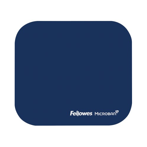 Fellowes 5933801 MOUSE PAD W/MICROBAN PROTECTION ANTI-BACTERIAL NAVY BLUE - $21.34