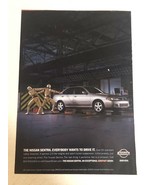 2001 Nissan Sentra Car Vintage Print Ad Advertisement  pa31 - £6.26 GBP