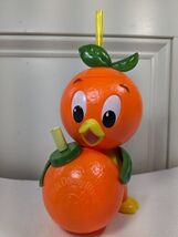 Disney Parks Orange Bird Drink Sipper Cup Epcot Flower &amp; Garden Festival... - $14.00