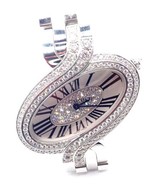 Authentic! Cartier Delices de Cartier 18k White Gold Diamond Quartz Watc... - £24,099.89 GBP