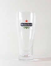 Heineken Beer Clear Glass Red Star Etched Logo 0,25L - $11.85