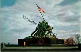 US Marine Corps War Memorial Arlington VA Postcard PC338 - £3.72 GBP