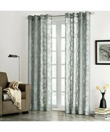 Madison Park Figaro Sheer Fabric 50&quot;W x 95&quot;H Window Panel, Gray - $481.29 MXN