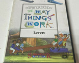 The Way Things Work: Levers / David Maculay DVD Schlessinger Physics Ani... - $9.99