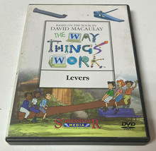 The Way Things Work: Levers / David Maculay DVD Schlessinger Physics Animated - £8.00 GBP