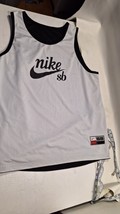 Nike Sb Reversible Practice Jersey Basketball Large White Black - £15.27 GBP