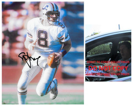Steve Young signed Los Angeles Express football 8x10 photo COA proof autographed - £109.50 GBP