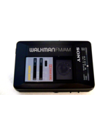 Restored VINTAGE SONY WALKMAN CASSETTE PLAYER WM-BF49,  Works very well - £92.14 GBP