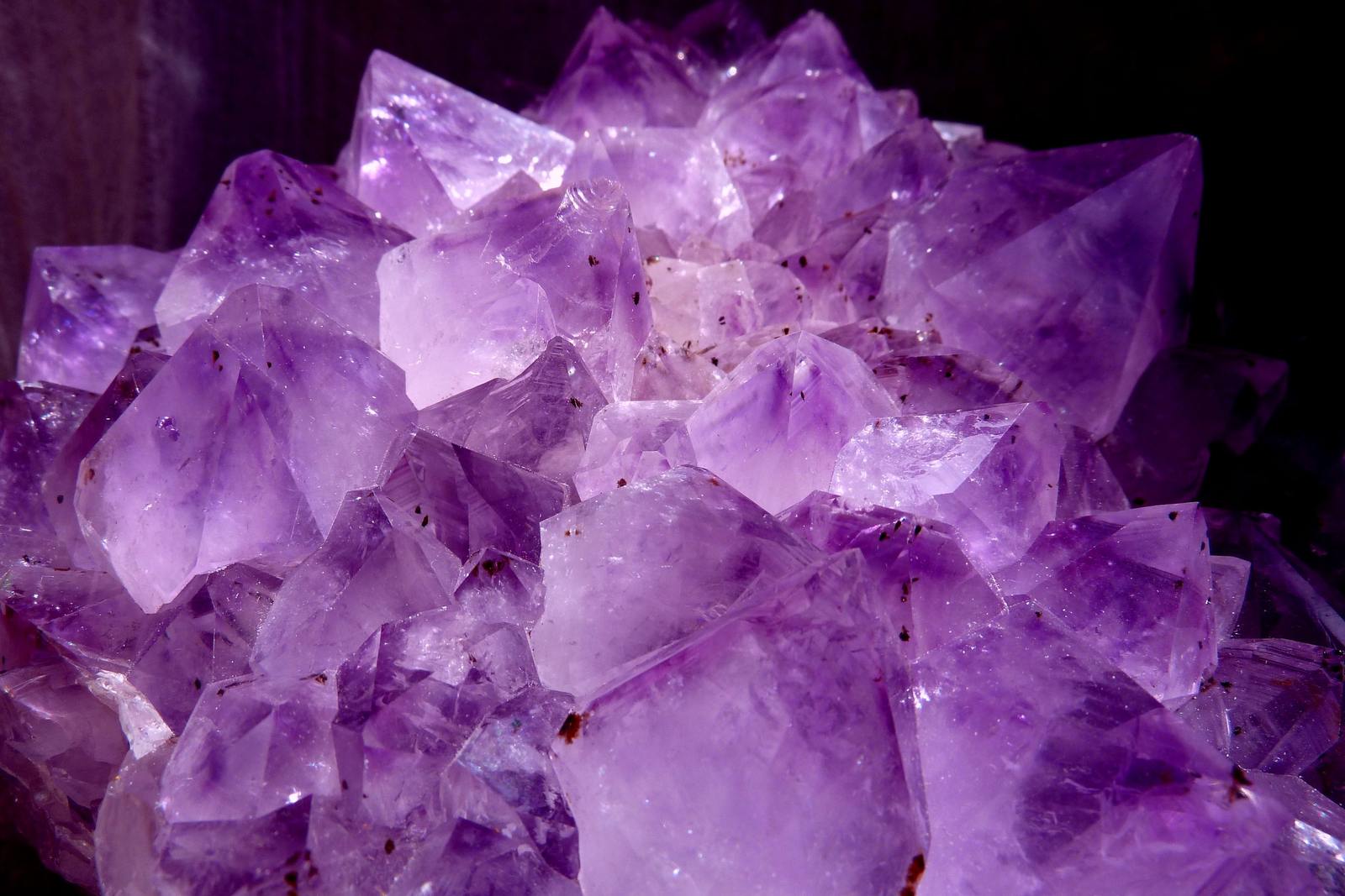 Haunted Amethyst Gemstone Immortal Psychic Power Oracle Astral Projection Energy