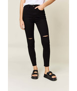 Judy Blue Full Size Distressed Tummy Control High Waist Skinny Jeans - $62.84