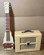 Vintage Gibson BR-9 Lap Steel &amp; Amp Set -VG - £854.52 GBP
