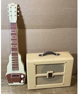 Vintage Gibson BR-9 Lap Steel &amp; Amp Set -VG - £854.37 GBP