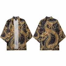 Japanese Kimono Jacket Chinese   Harajuku 2022 Hip Hop Men Japan Streetwear Jack - £62.46 GBP