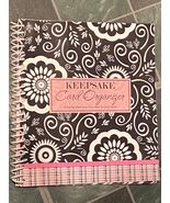 Keepsake Card Organizer Greething Card 5 Page Spiral Booklet *NEW* BSDS - $12.99