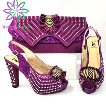 Italian Design Nigerian Newest Fashion Butterfly-kont Shape Crystal Style Ladies - £79.28 GBP
