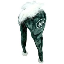 Forever Collectibles New York Jets Novelty NFL Mohawk Hair Plush Dangle Hat - £12.89 GBP