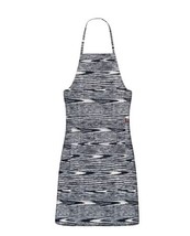 MISSONI HOME Schürze 100% Baumwolle Grau Größe 99CM X 111CM Unisex  - £49.96 GBP