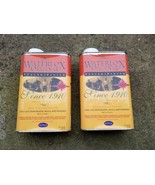 WATERLOX Sealer/Finish MED SHEEN size 1QUART/946 Ml lot x 2 cans - £59.35 GBP