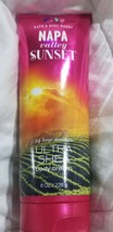 1 Napa Valley Sunset Ultra Shea Body Cream Bath &amp; Body Works 8 Oz - $18.00