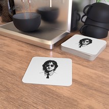 Stylish Black and White John Lennon Coasters (50 or 100 pcs) - Protect Your Surf - £66.06 GBP+