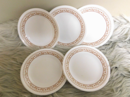 Vintage Corelle Summer Impressions Bread &amp; Butter Round Plate Lot of 5 - £23.73 GBP